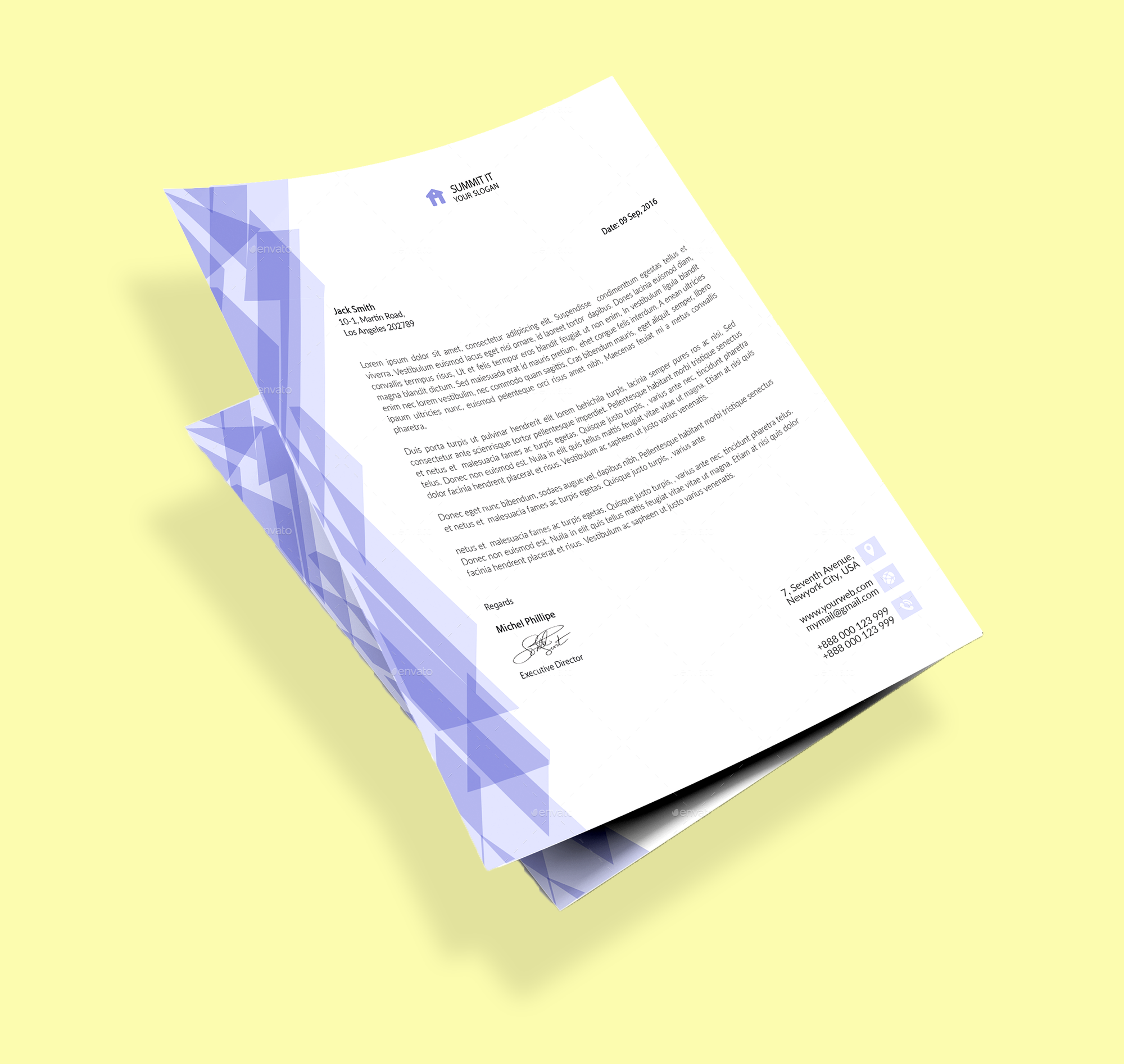 Letterheads A4 Full colour Letterheads A4 Full colour