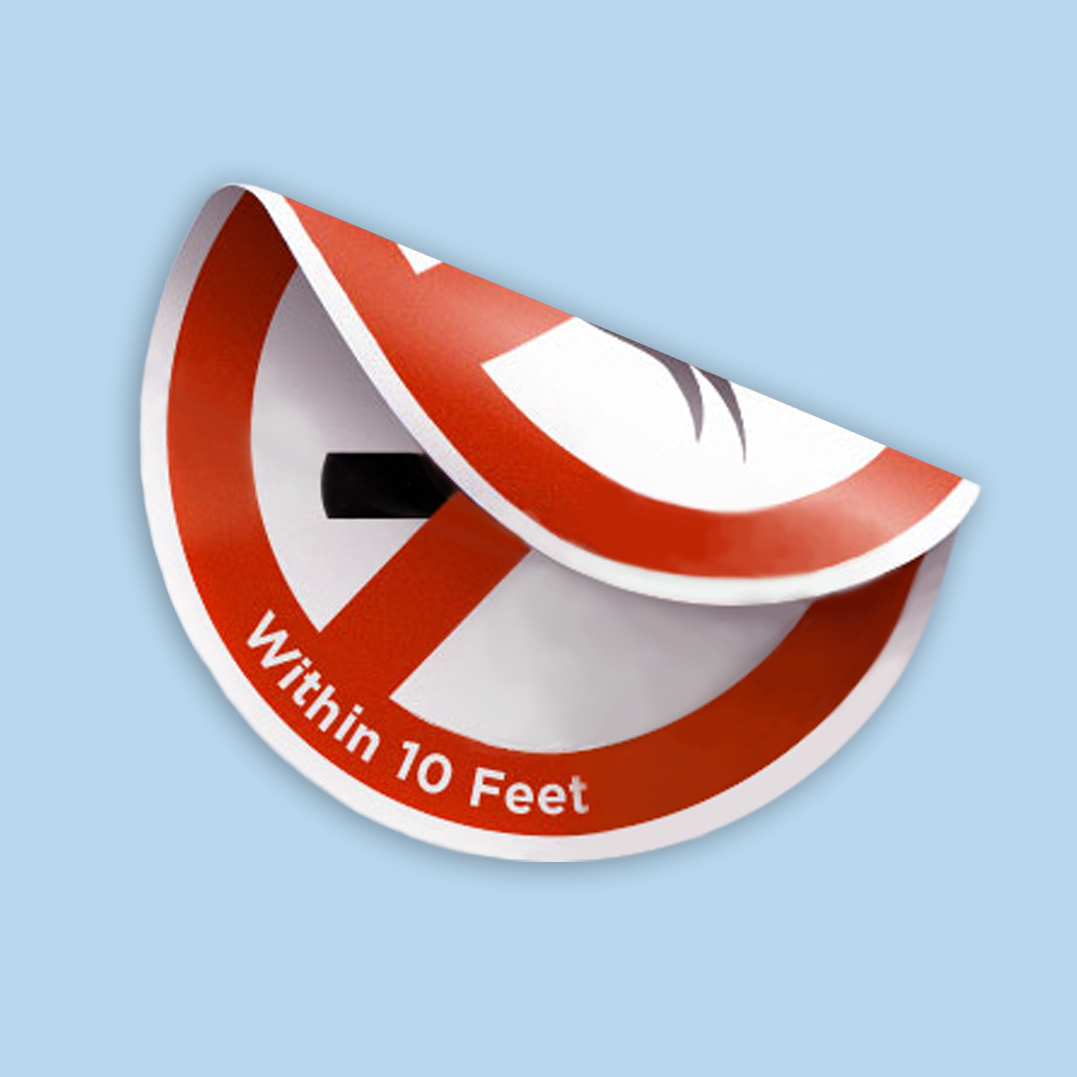 Sticker - Double sided Sticker - Double sided
