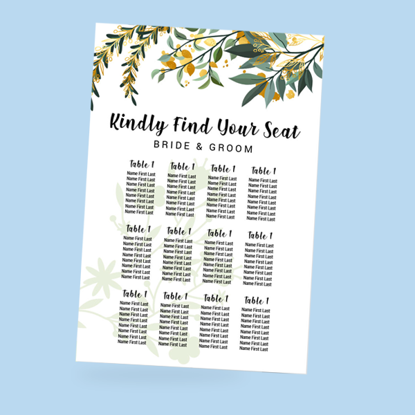 Wedding Seating & Welcome signs Wedding Seating & Welcome signs