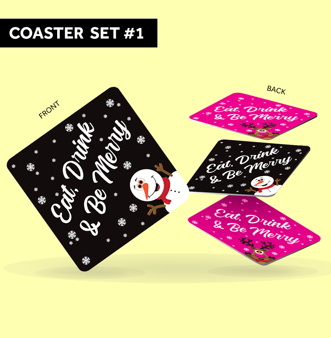 Christmas Coasters Christmas Coasters